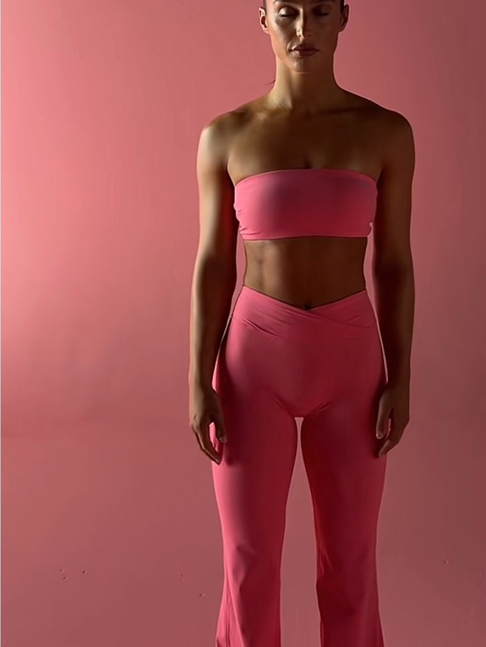 Oner Active Coral Pink High-Waist Leggings